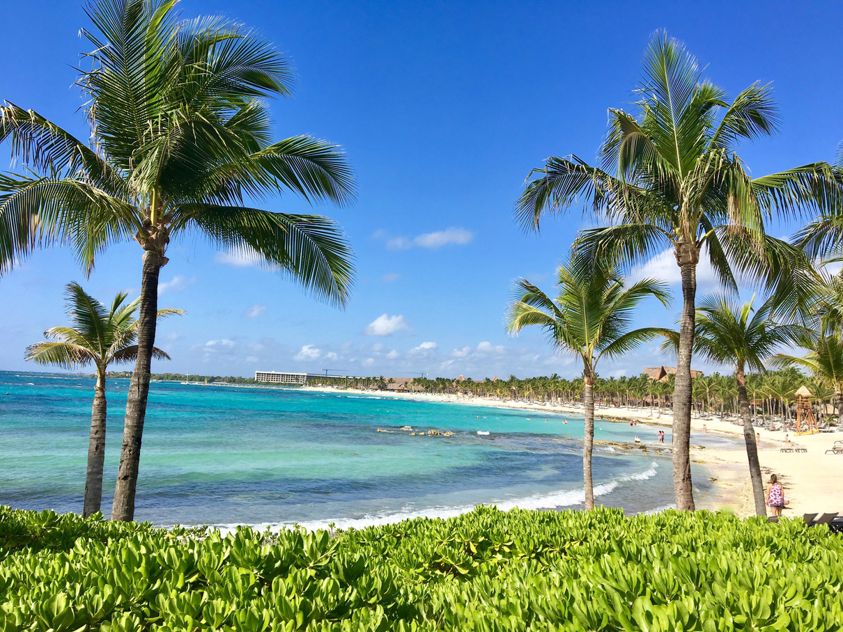 Cancun beach views